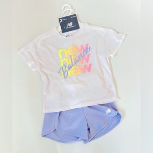 New Balance Girl 2 Piece Set Small (7/8)